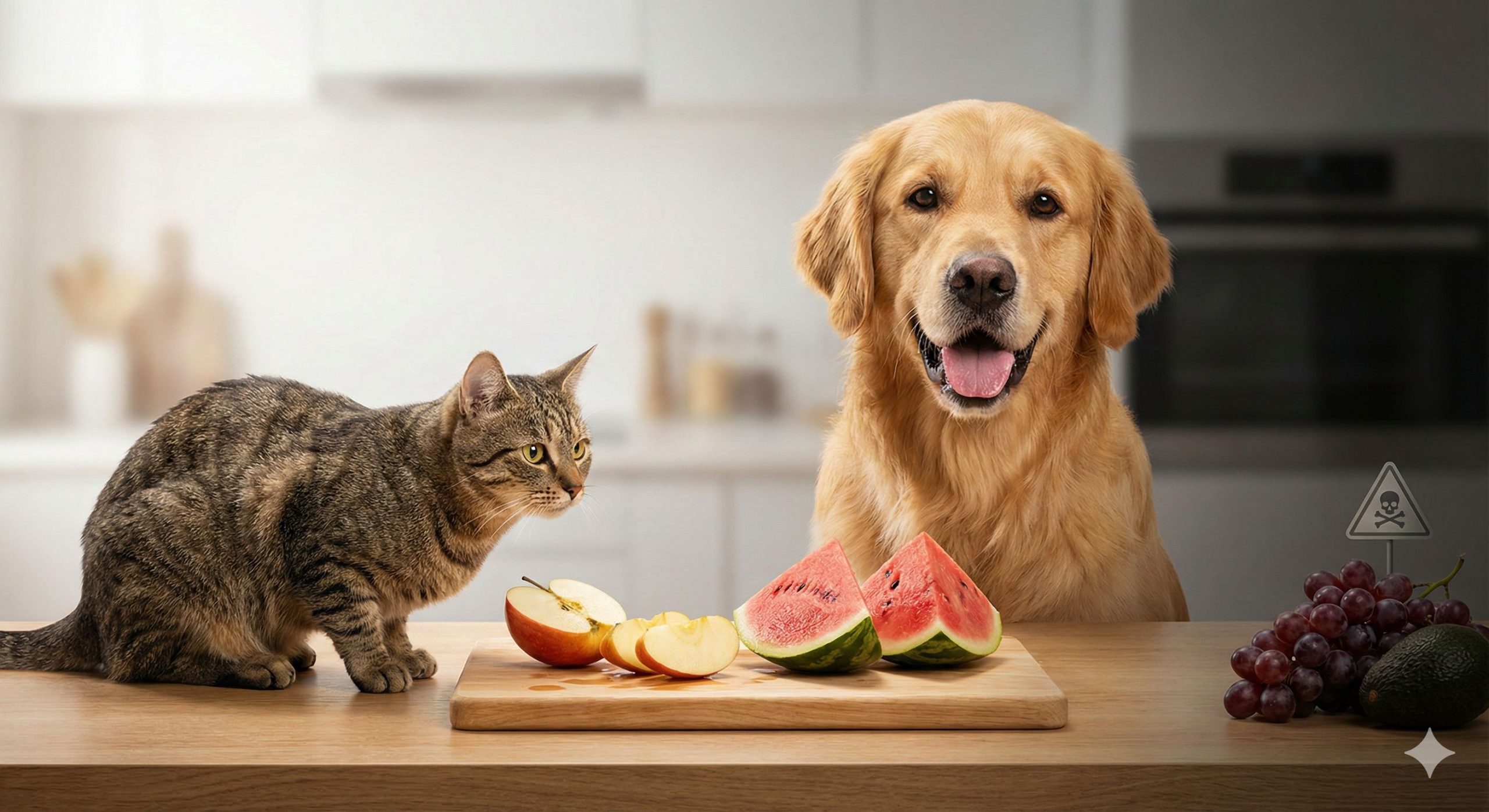 Frutas para cães e gatos: O que pode (e o que mata!)