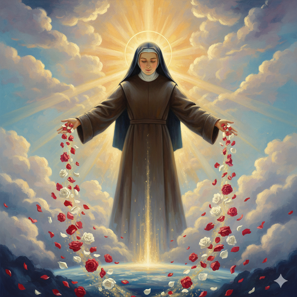 Santa Teresinha: A Gigante da “Pequena Via” que Prometeu uma Chuva de Rosas