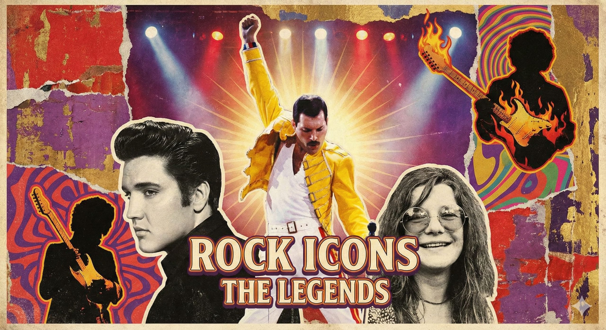 Ícones da História do Rock: As lendas que mudaram o mundo