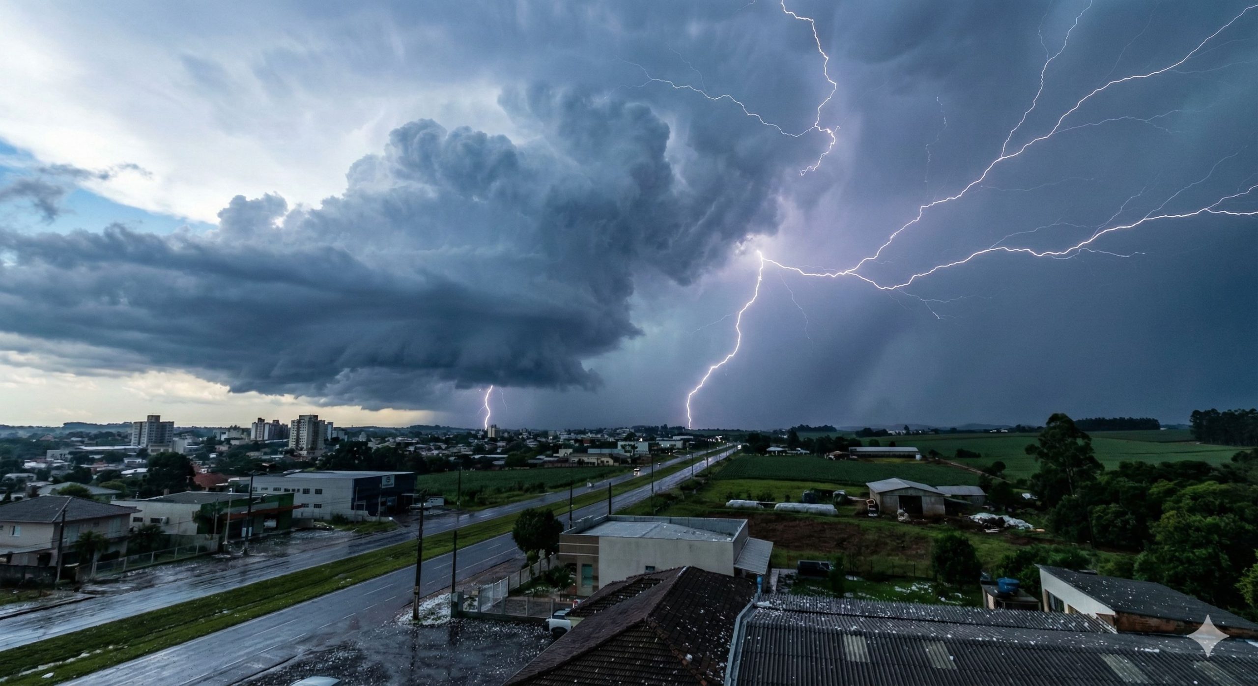 Alerta de Chuvas Intensas no Sul: Risco de Granizo no Paraná