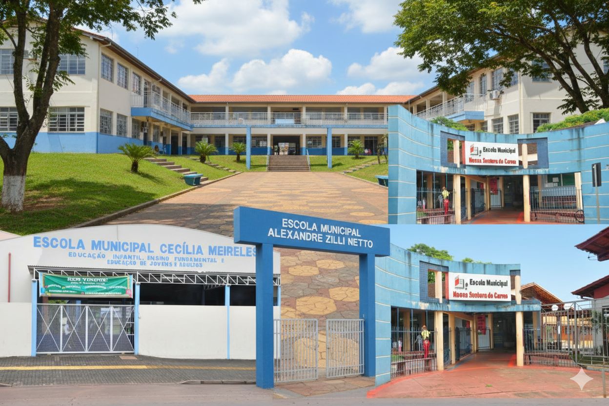 5 Escolas Municipais De Santa Terezinha De Itaipu - Portal Blog Do Lago