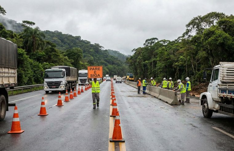 Interdição na BR-277: Atenção ao Pare e Siga na Serra (14 e 15)