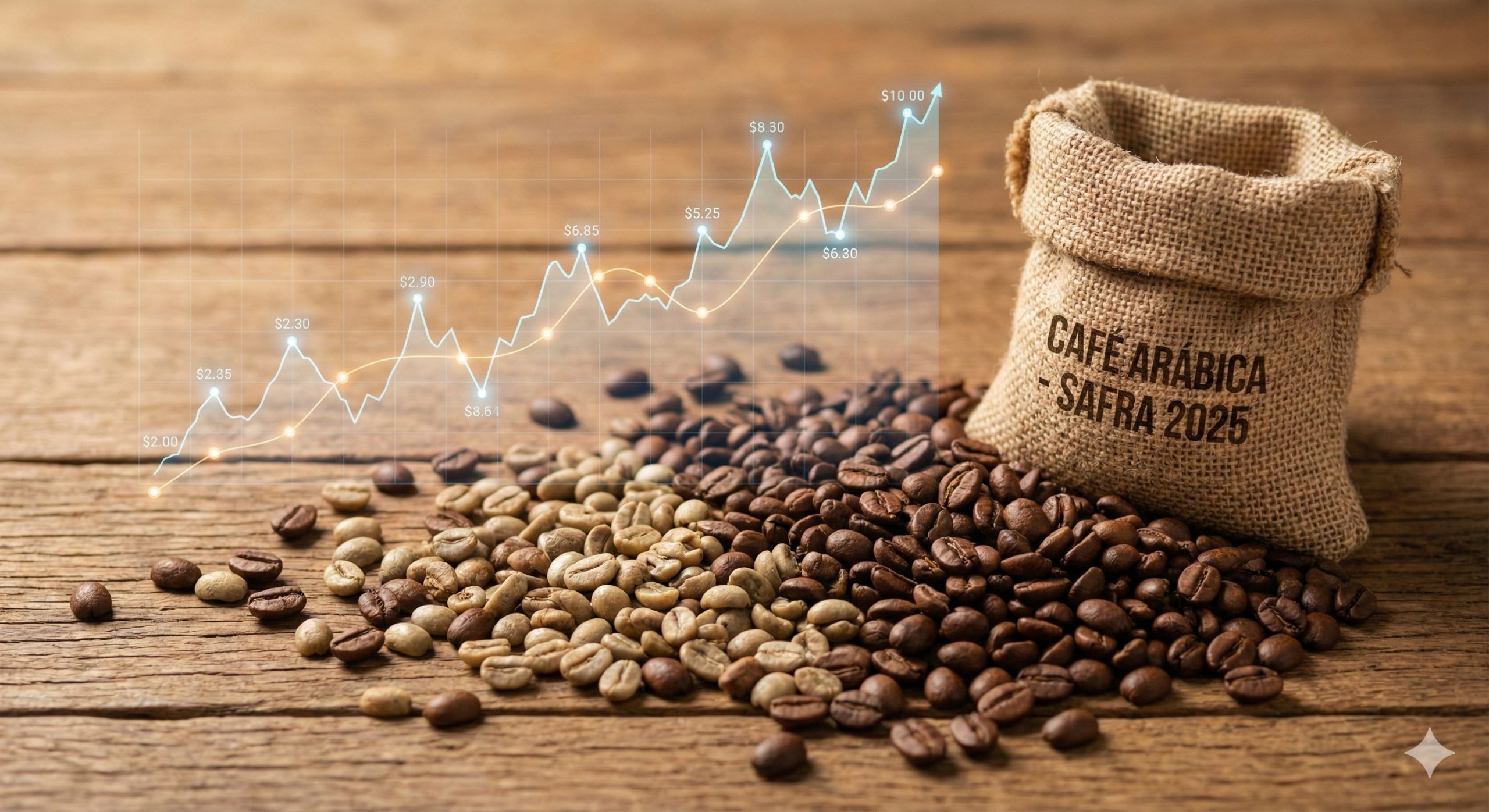 Preço do café arábica cai hoje (29/01); veja cotação do milho e açúcar