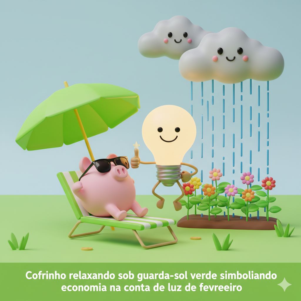 Conta de Luz: Fevereiro segue na Bandeira Verde! 💸💡