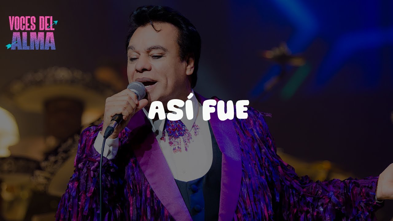 Juan Gabriel – Así Fue (Letra)