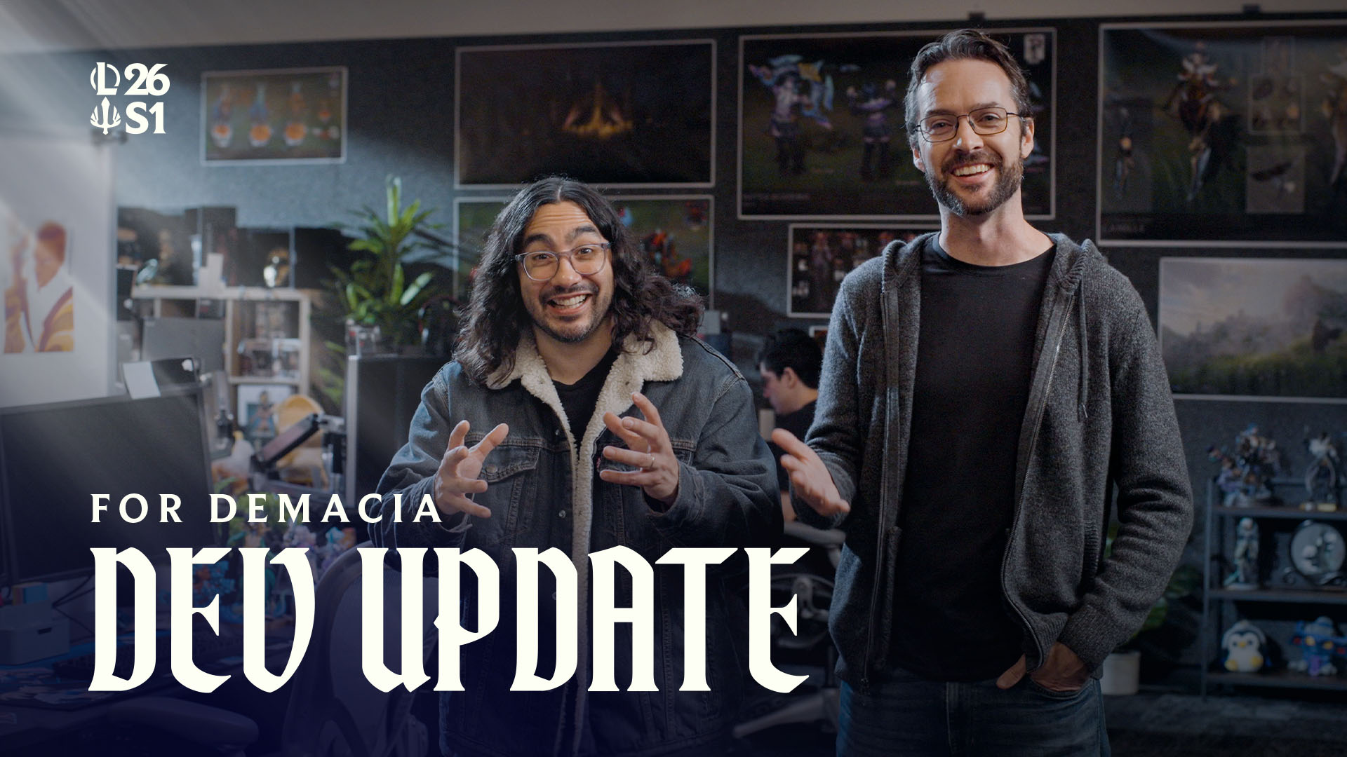LoL S1 26 YouTube Thumbnail Season Launch Dev Update