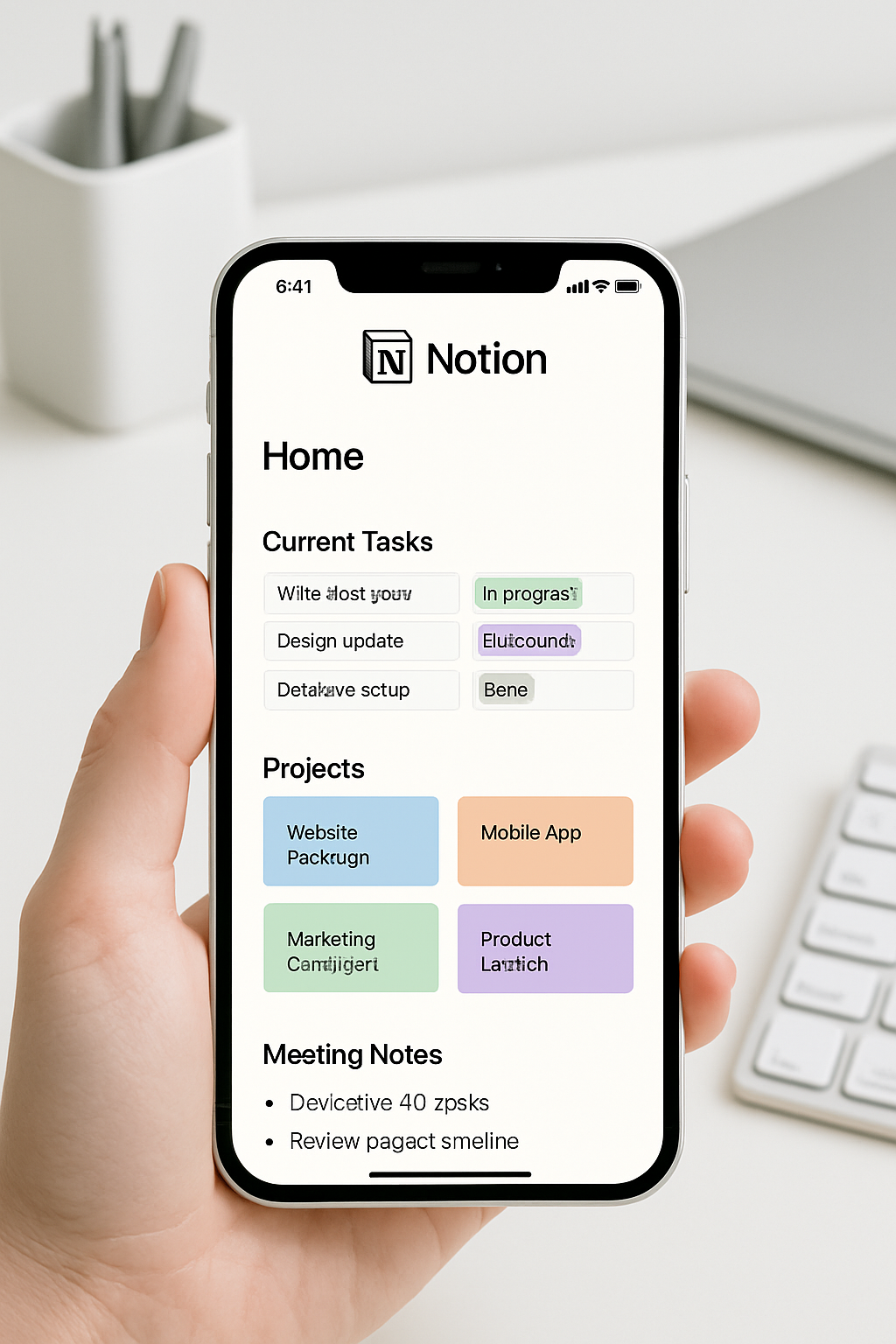 Notion no Celular: Organize Projetos e Anotações com Facilidade