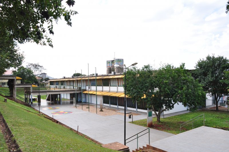 Escola Municipal Olímpio Spricigo em Santa Terezinha de Itaipu