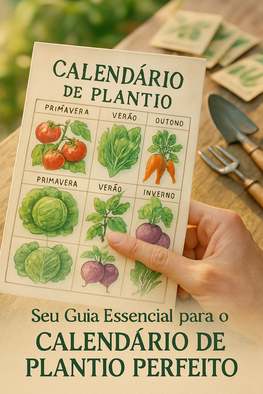 Calendário de Plantio: O Guia Definitivo para sua Horta Perfeita