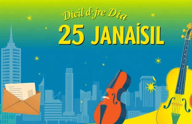 25 de Janeiro: Um Dia de Celebração, Conexão e Conscientização no Brasil