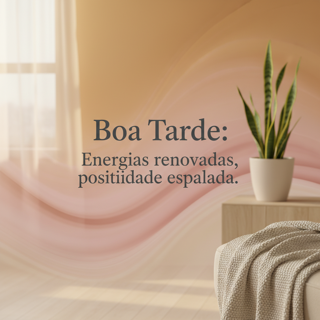 A Magia da Boa Tarde: Renove Suas Energias e Espalhe Positividade