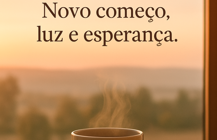 Bom Dia: Um Novo Começo Repleto de Luz, Esperança e Motivação
