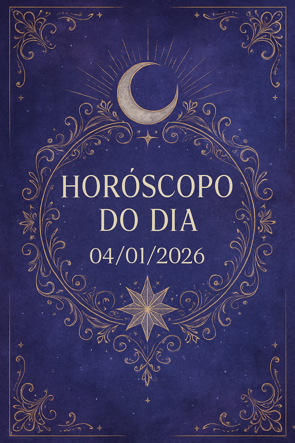 Horóscopo Zen: Paz e Direção para o Dia 04/01/2026
