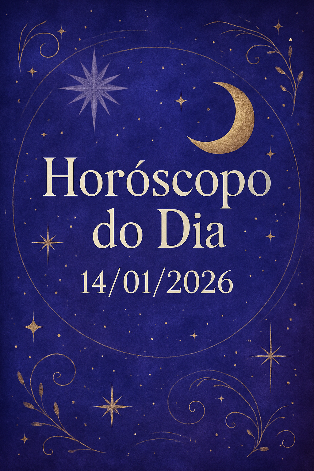 Horóscopo Zen: Conexões Cósmicas e Reflexões para 14/01/2026