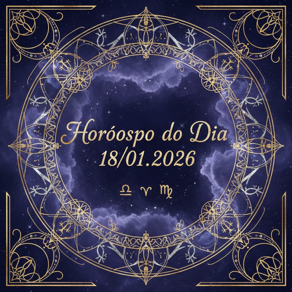 Horóscopo Zen: Paz e Sabedoria para o Dia 18/01/2026