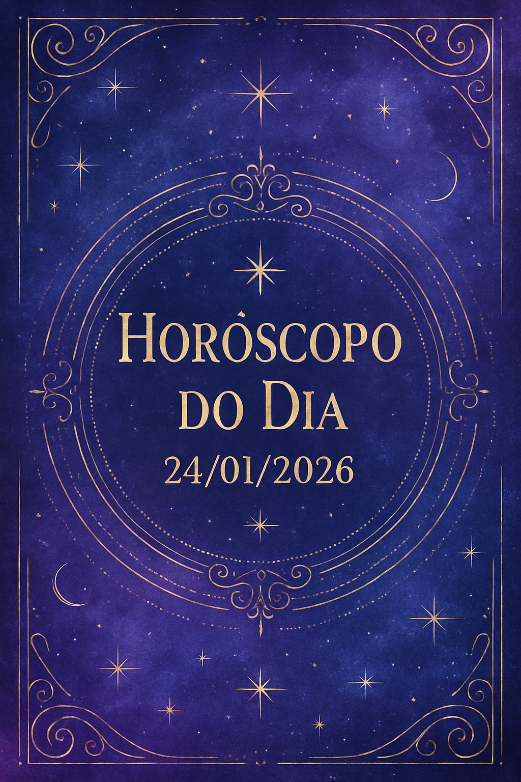 Horóscopo Zen: Desvende seu Destino em 24/01/2026