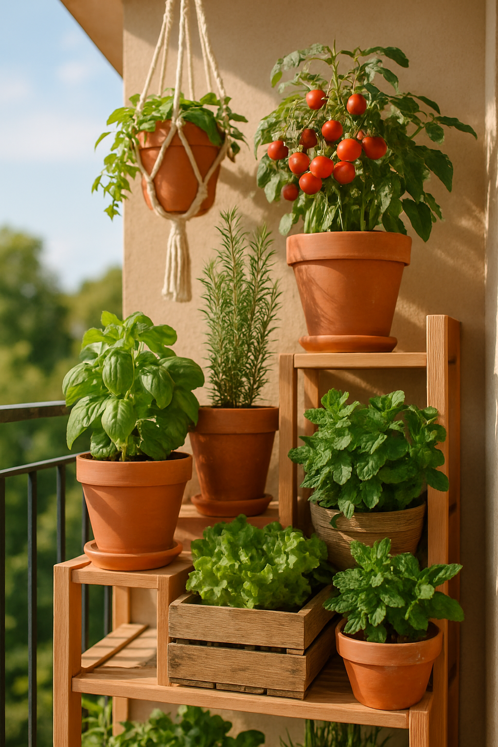 Horta Decorativa: Cultive Sabor e Beleza em Casa! 🌿