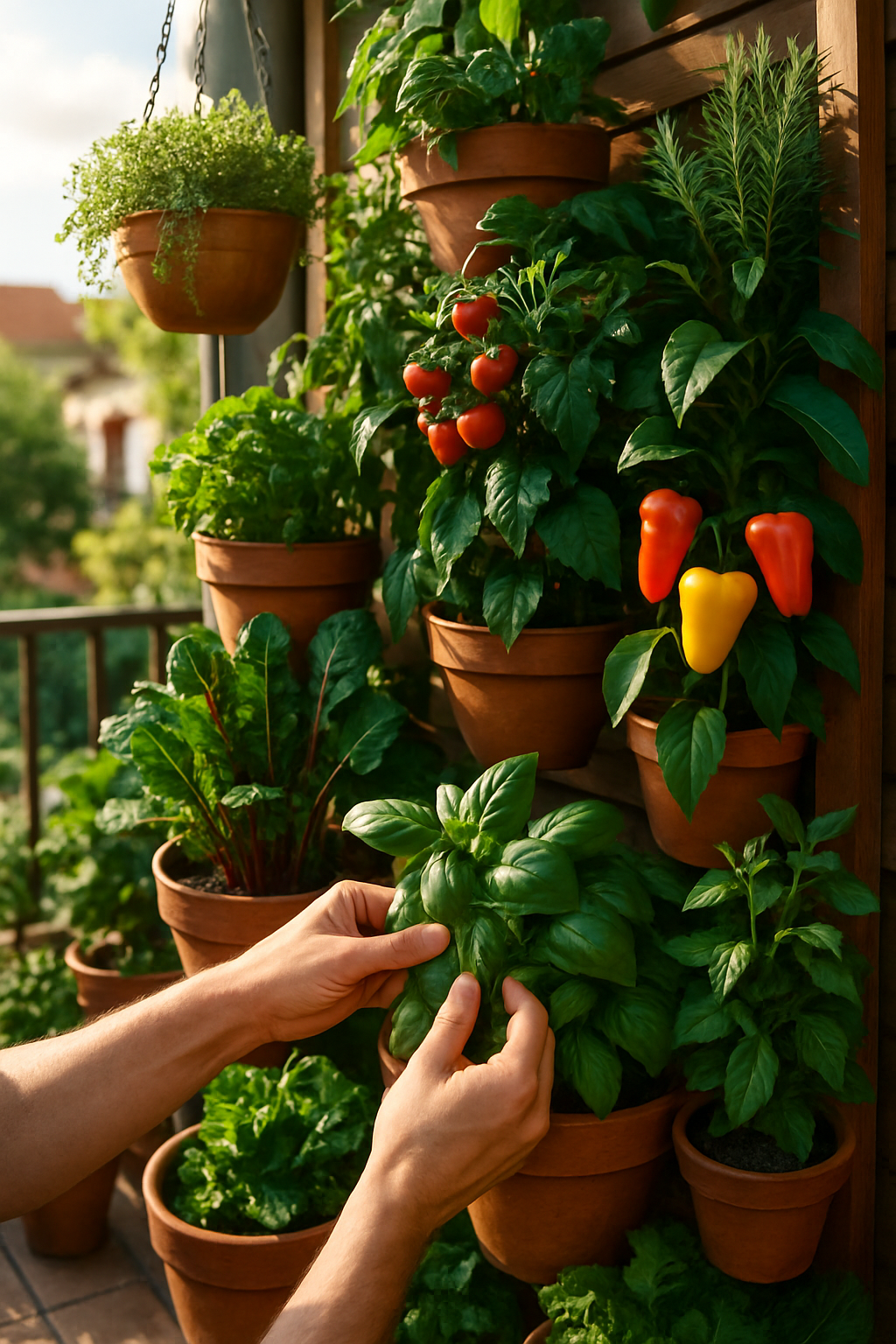Minha Horta Produtiva: Colha Alimentos Frescos! 🥕🍅