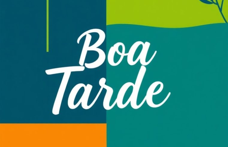 Boa Tarde: Recarregue sua Energia e Conquiste o Sucesso com Foco e Determinação