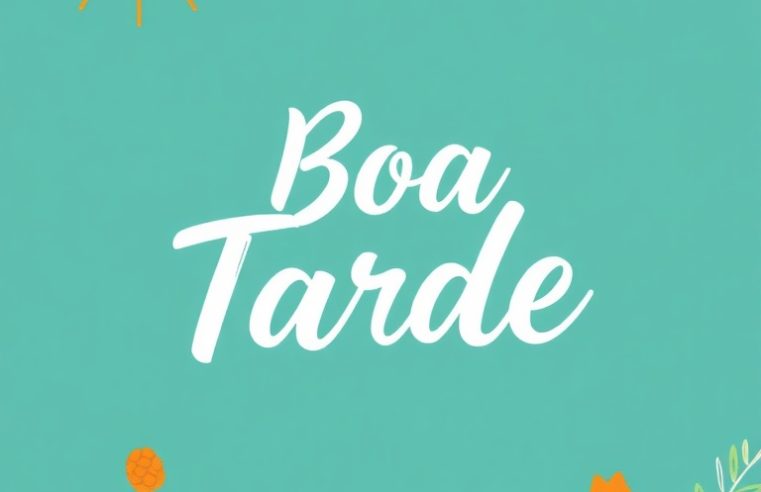 Boa Tarde de Sucesso: Recarregue Sua Energia e Domine Seu Dia!