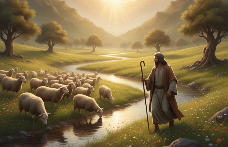 Salmo 23: O Pastor Divino que Guia e Proporciona Tudo