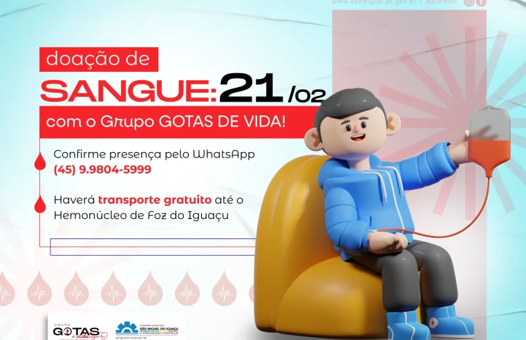 Doação de Sangue São Miguel do Iguaçu: Agende sua Vaga Agora!