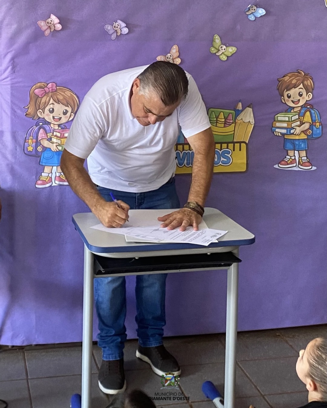 Diamante D’Oeste: Ordem de Serviço para Finalizar Escola Kennedy