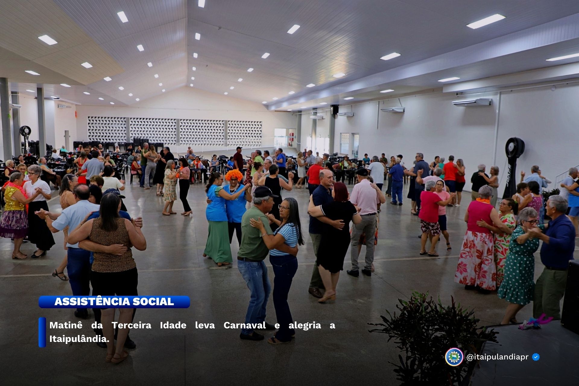 Folia na Melhor Idade: Itaipulândia Promove Matinê de Carnaval Inesquecível