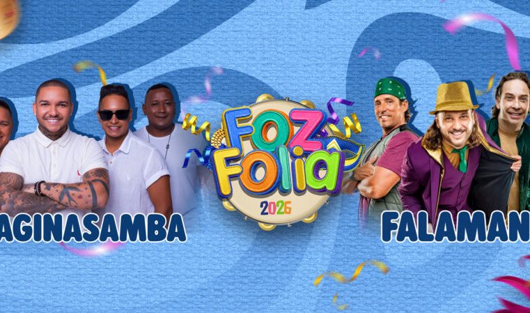 FozFolia 2026: Confira a Programação do Carnaval em Foz do Iguaçu