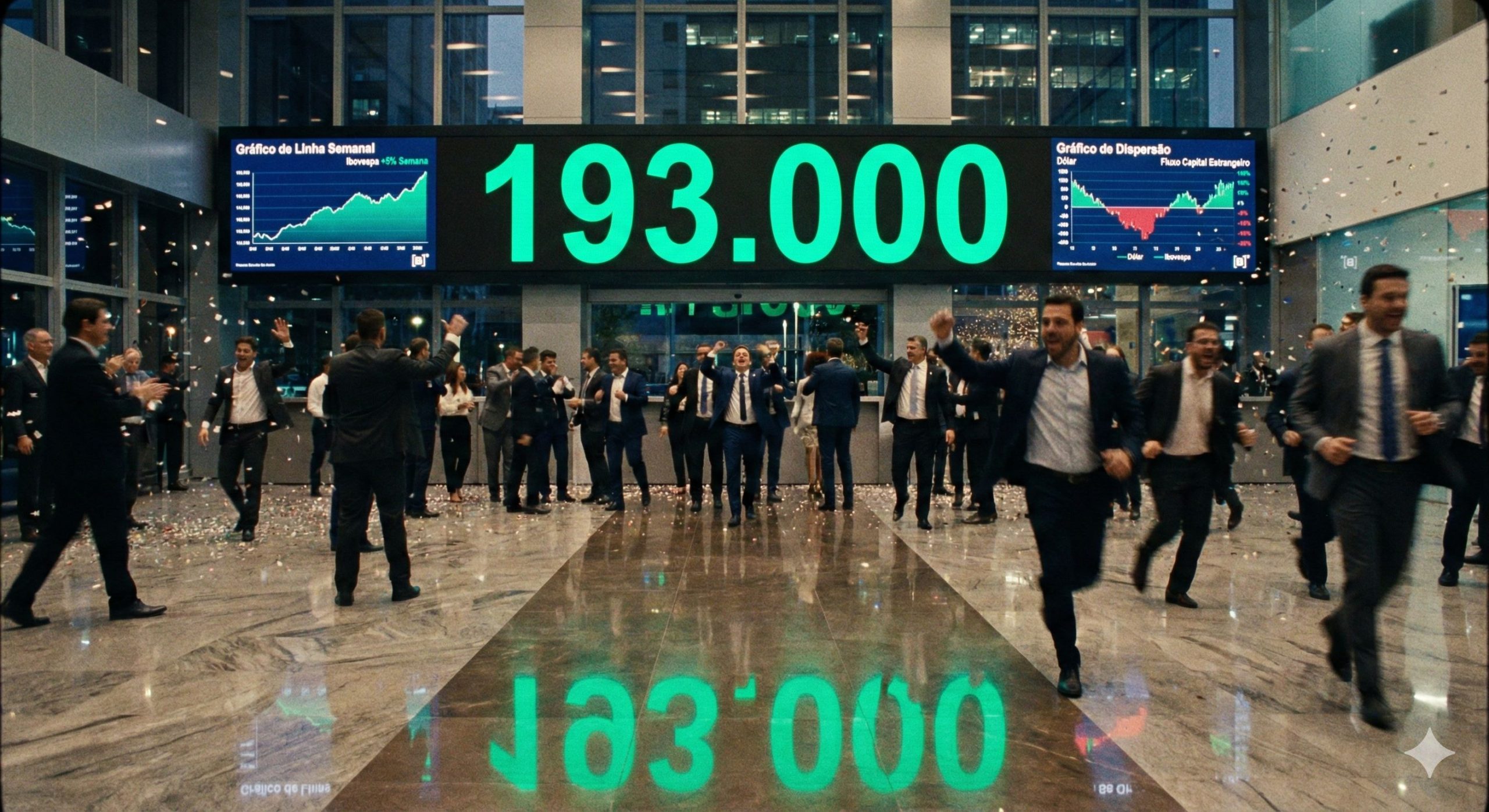 Ibovespa Hoje: Bolsa Crava 193 Mil Pontos e Fecha Semana Histórica