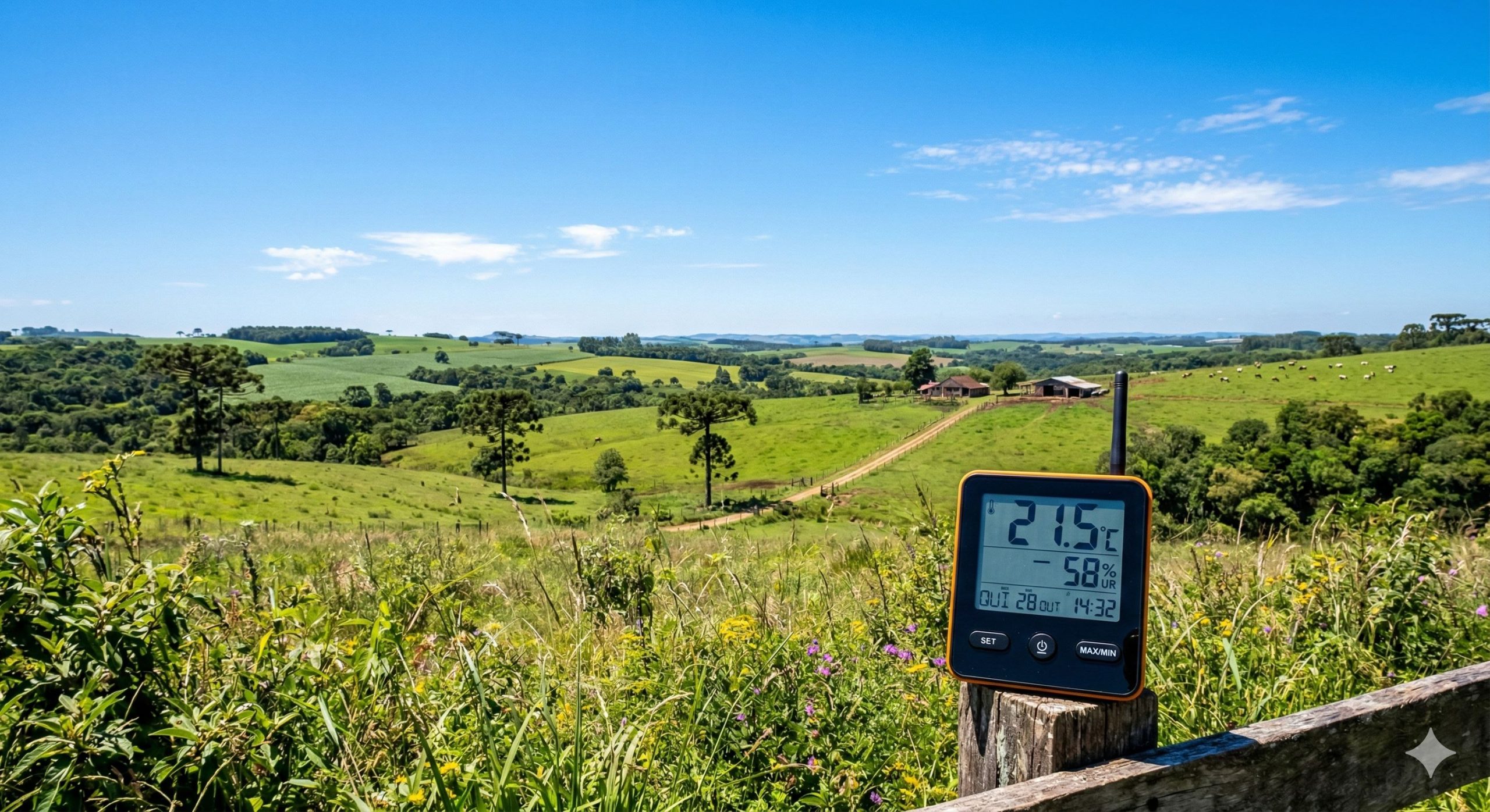 Previsão do Tempo Região Sul: Sexta de Sol e Firmeza (27/02)