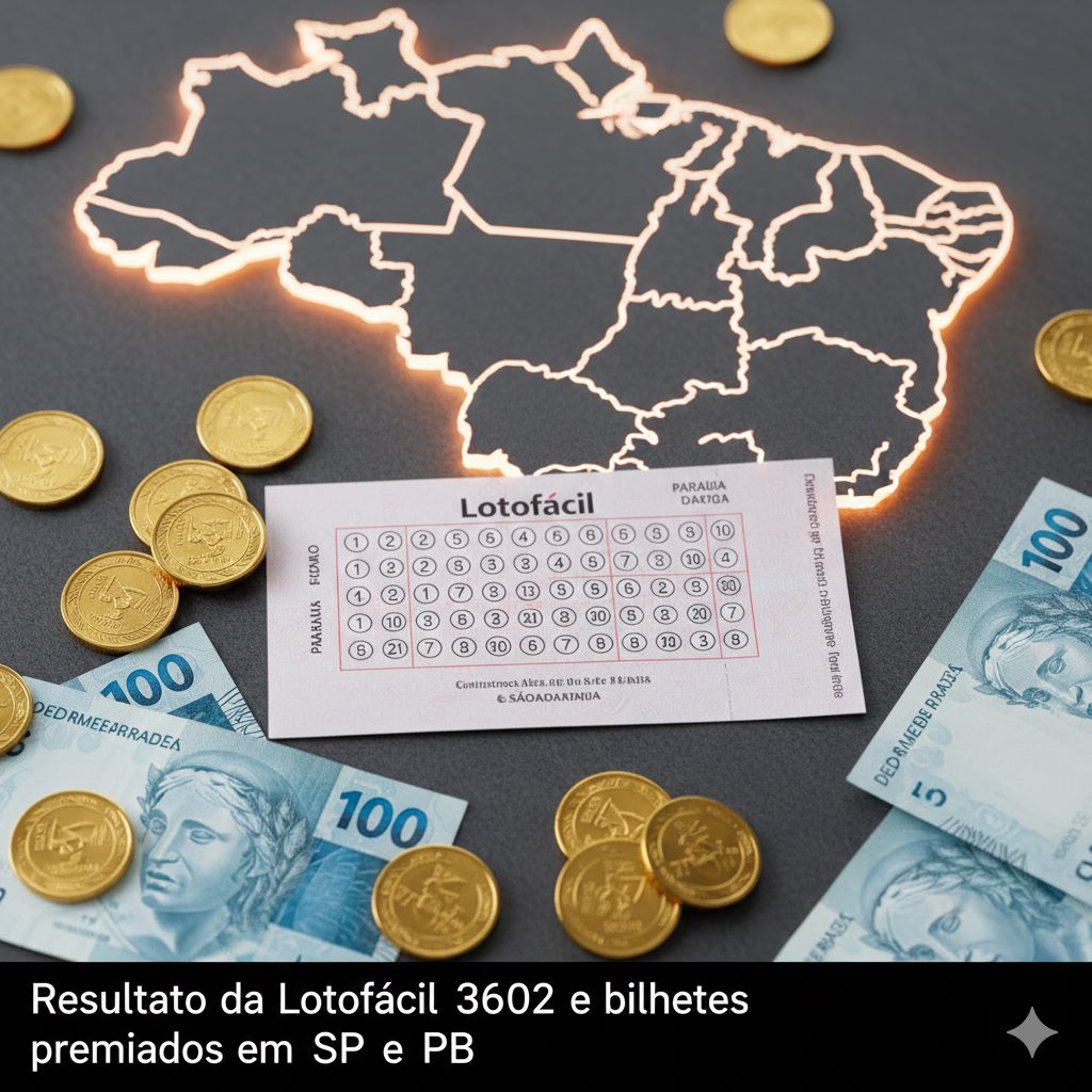 Lotofácil 3602: Confira os Números e Ganhadores de Sábado (31)