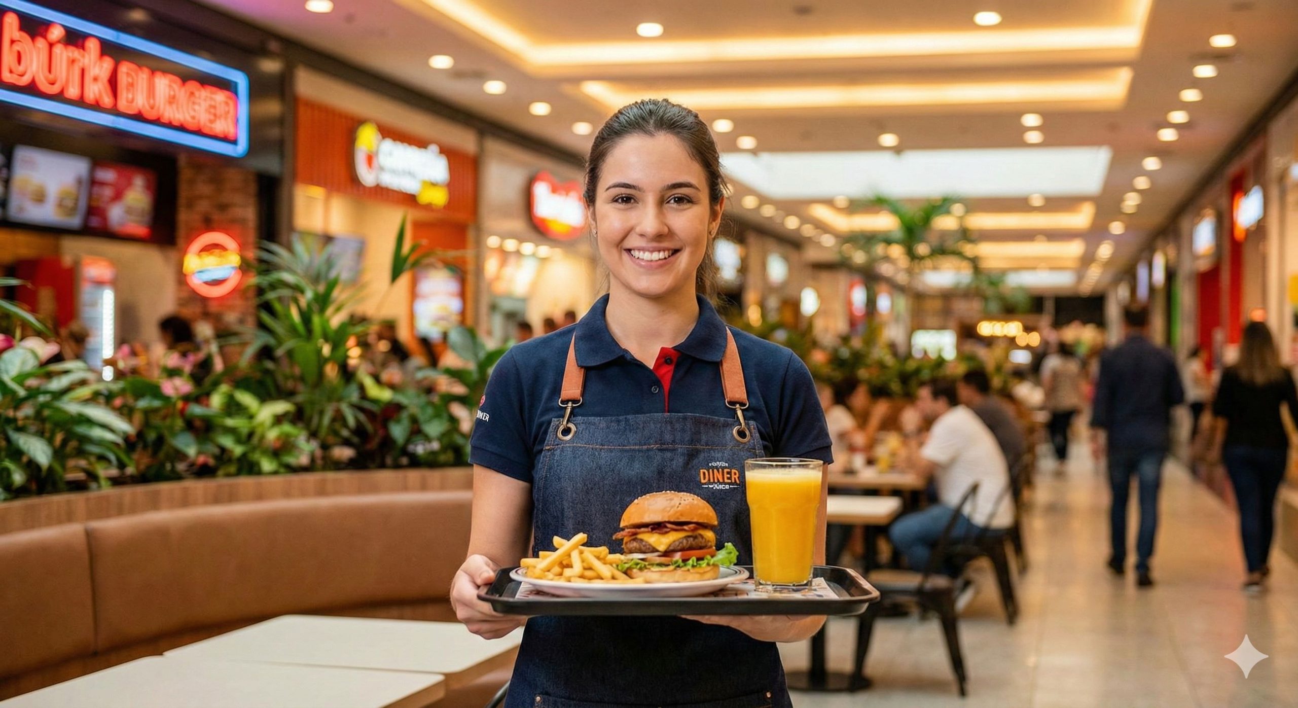 Vaga para Atendente de Lanchonete em Foz do Iguaçu: Shopping