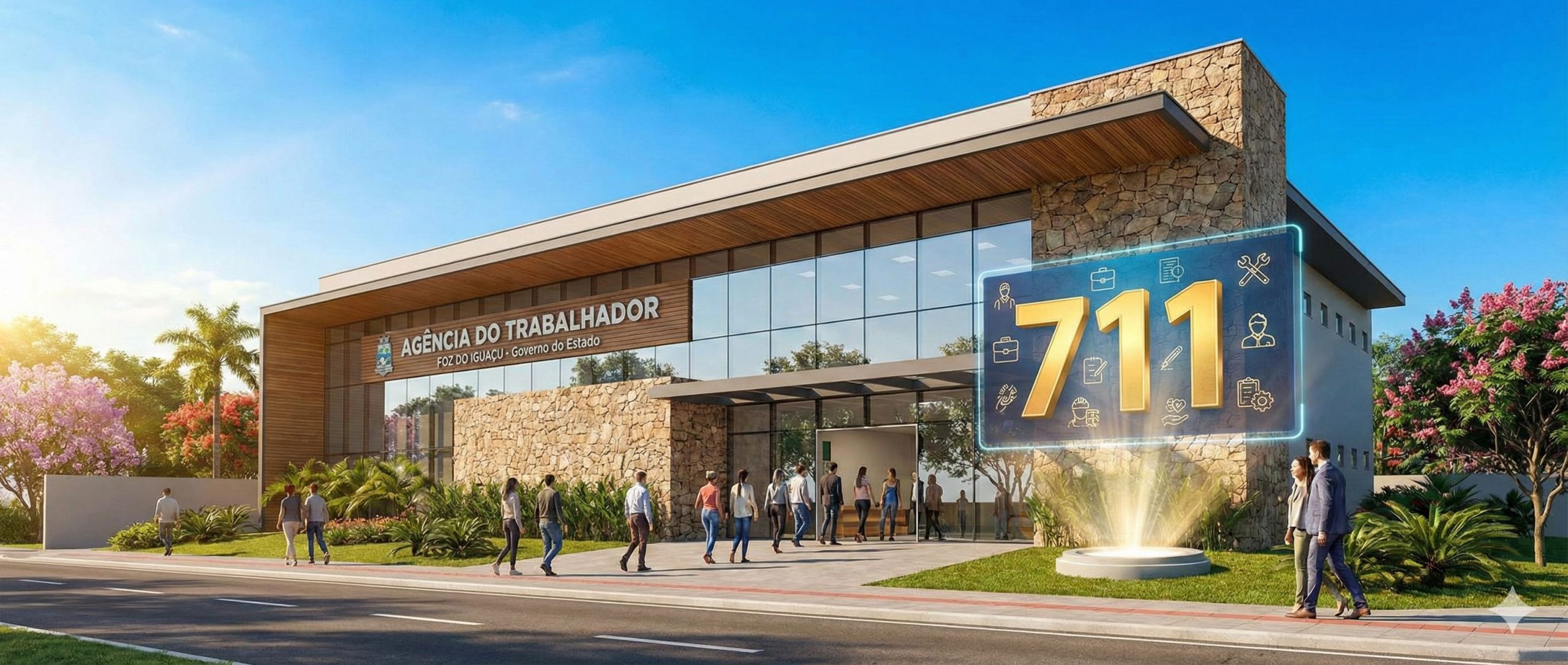 711 Vagas de Emprego em Foz do Iguaçu nesta Terça-Feira