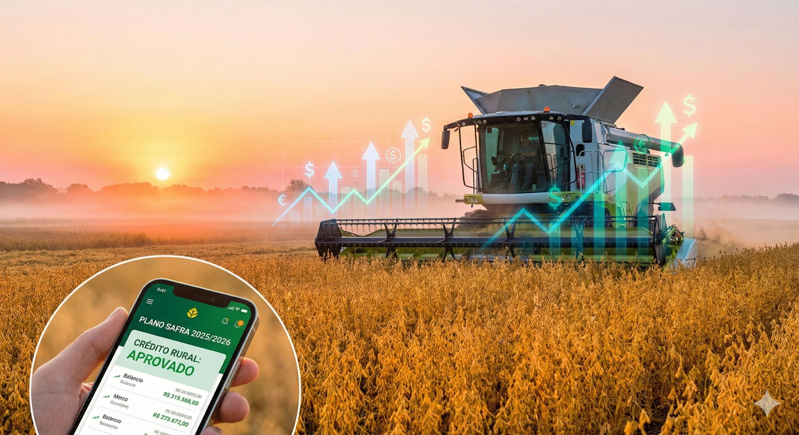 Crédito Rural Plano Safra 2025/2026: CPR Sobe e Investimento Cai