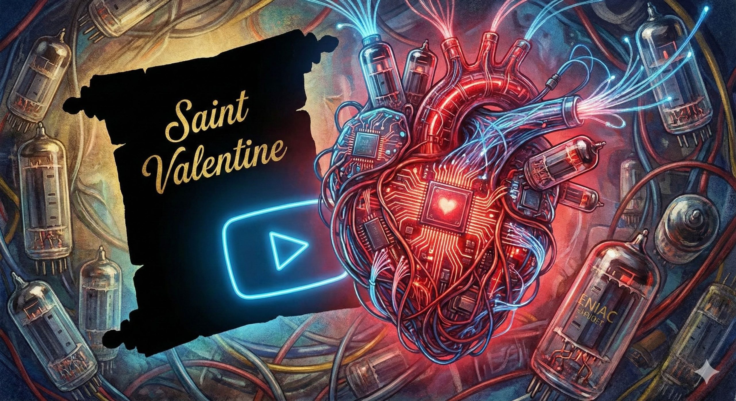 14 de fevereiro: De São Valentim ao YouTube e ENIAC! ❤️💻