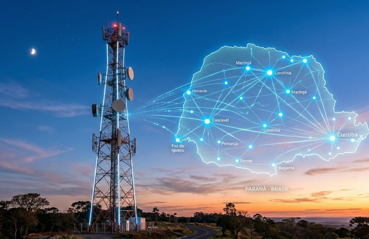Internet móvel em São Miguel do Iguaçu: Expansão do 5G no PR