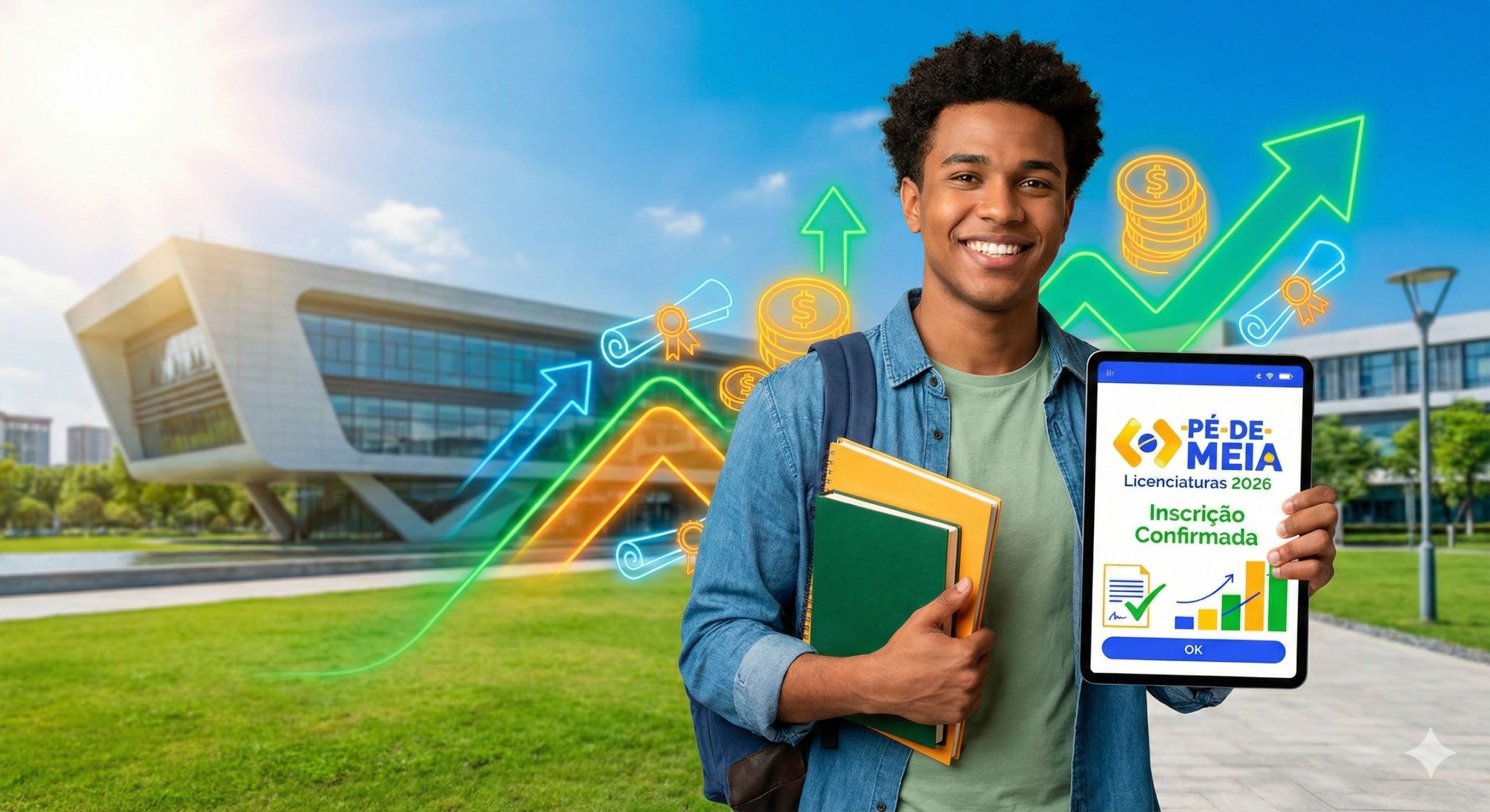 Pé-de-Meia Licenciaturas 2026: Inscrições Abertas e Regras