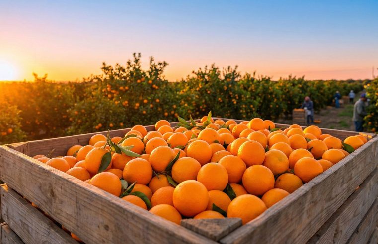 Safra de Laranja 2025/26: Fundecitrus Atualiza Números Hoje