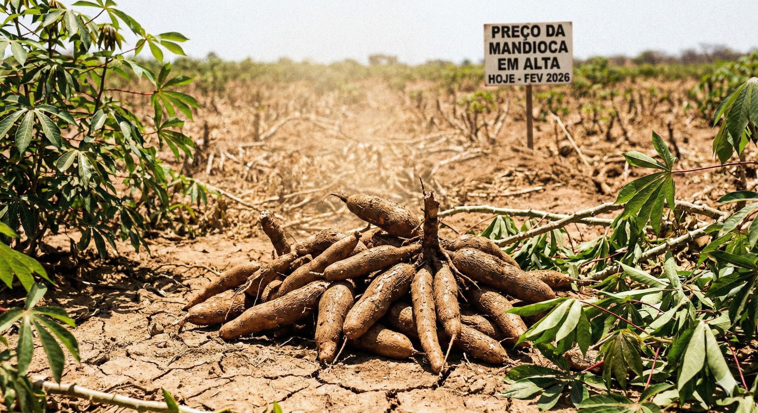 Preço da Mandioca Hoje: Alta se Mantém com Colheita Difícil