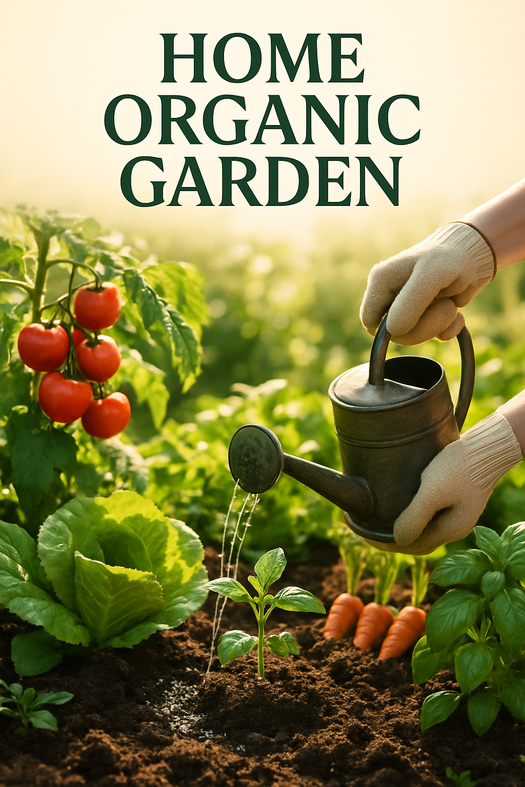 Horta em Casa: Como Cuidar, Adubar e Regar para Colheitas Fartas