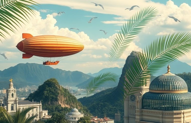29 de Março: Dirigível no Rio, Domingo de Ramos e Aniversário de Salvador e Curitiba!