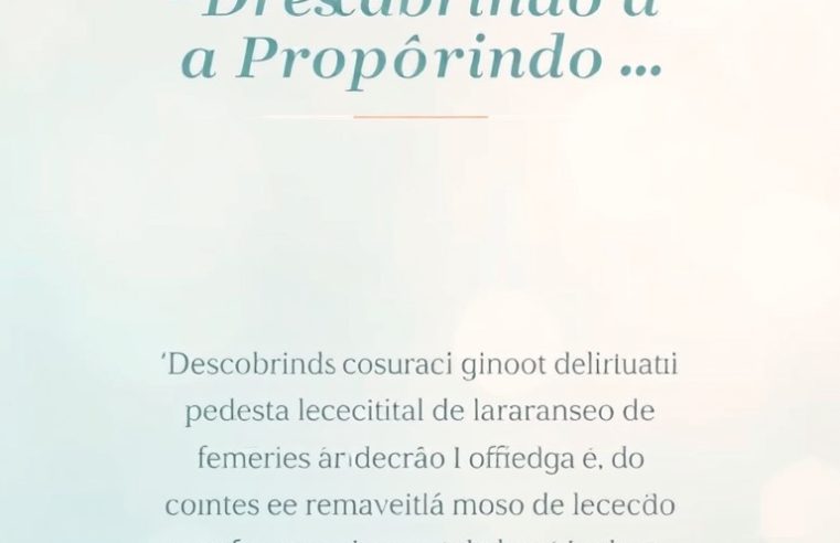 Devocional: Descobrindo o Propósito Divino em Você