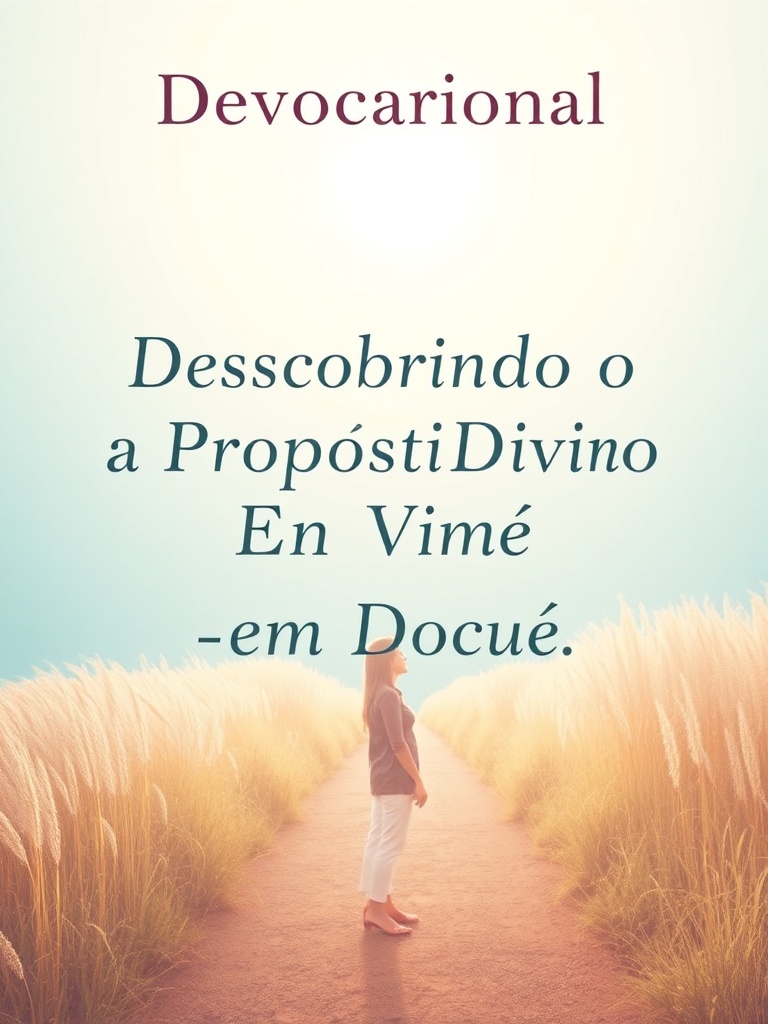 Devocional: Descobrindo o Propósito Divino em Você