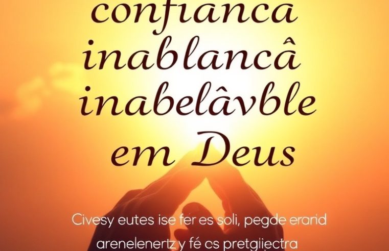 Devocional: Confiança Inabalável em Deus