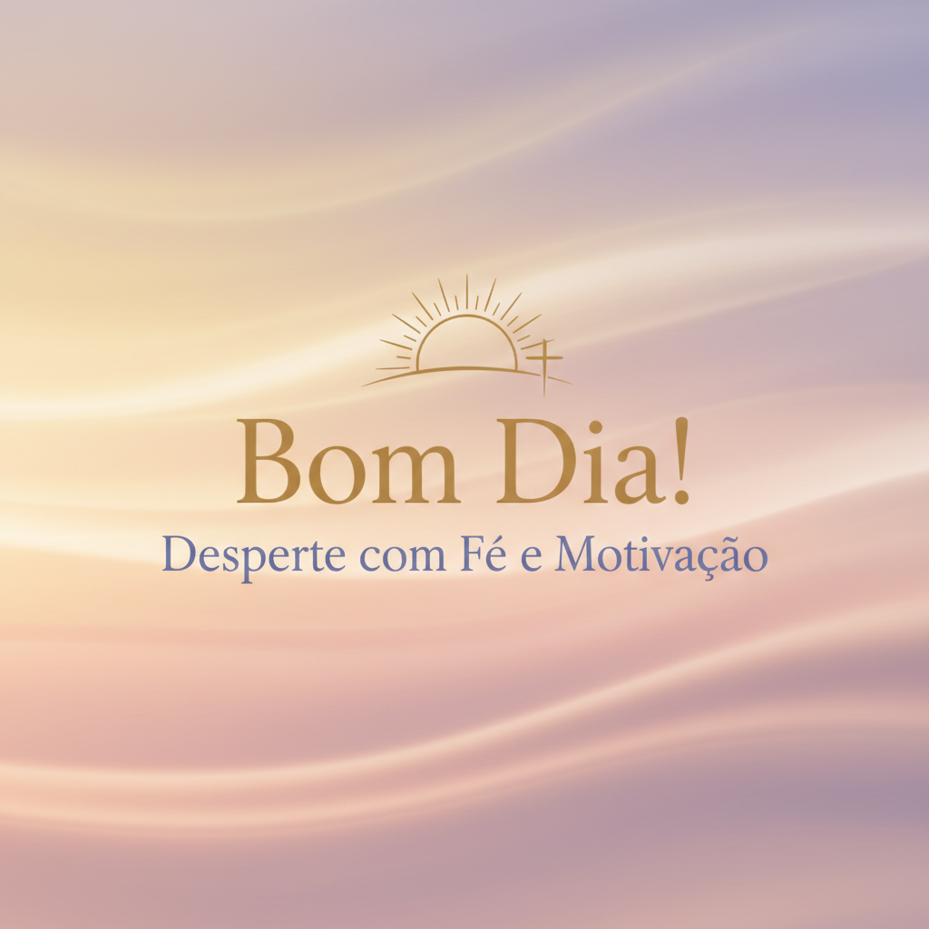Desperte com Leveza: Bom Dia, um Novo Recomeço de Fé e Motivação
