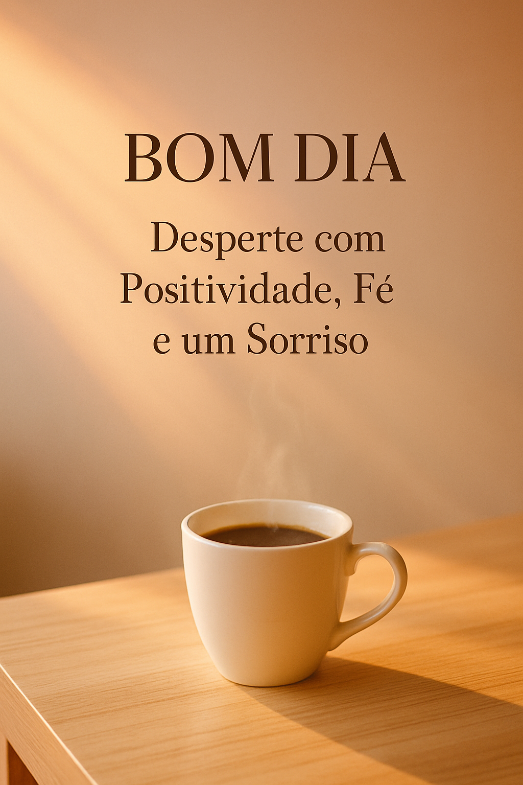 Bom Dia: Desperte com Positividade, Fé e um Sorriso para o Novo Dia!