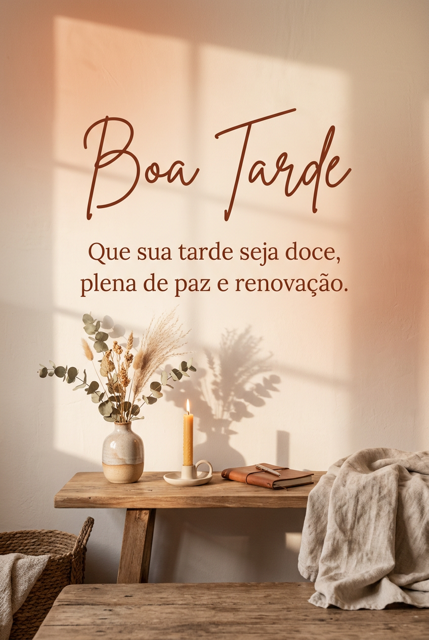 A Doçura da Tarde: Um Convite à Positividade e Renovação