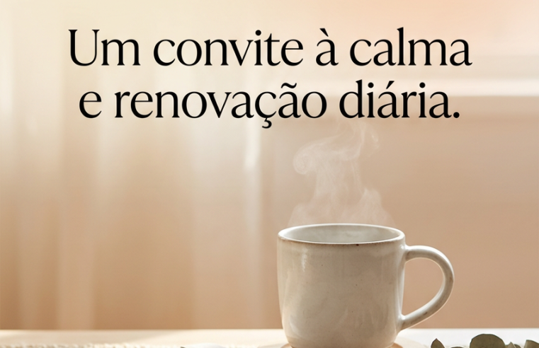 Boa Tarde: Um Convite à Calma, Reflexão e Renovação Diária
