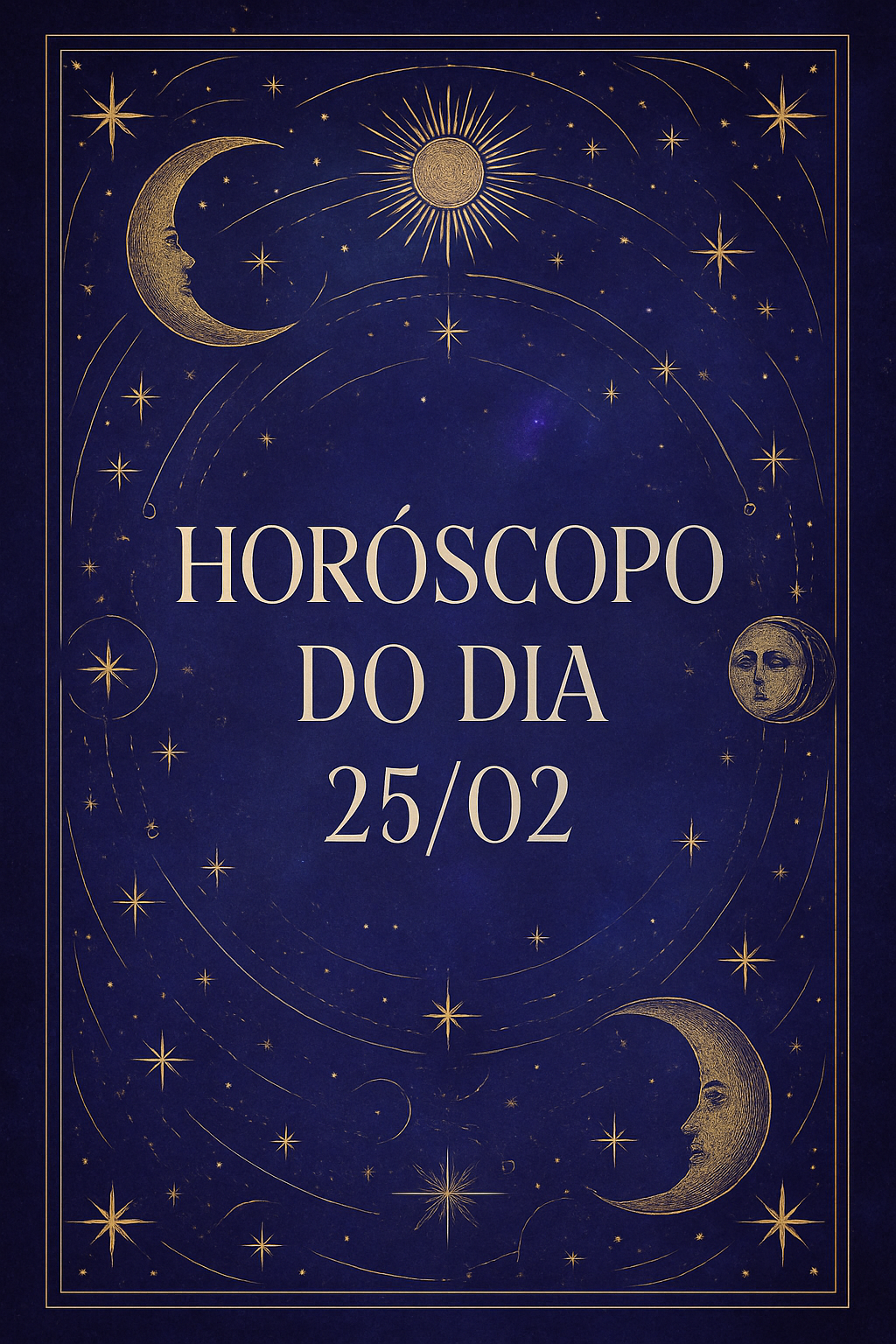 Sinfonia Cósmica: Horóscopo Zen para o Dia 25/02